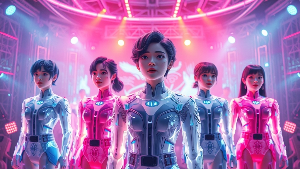 AI, 메타버스와의 융합 (realistic 스타일)