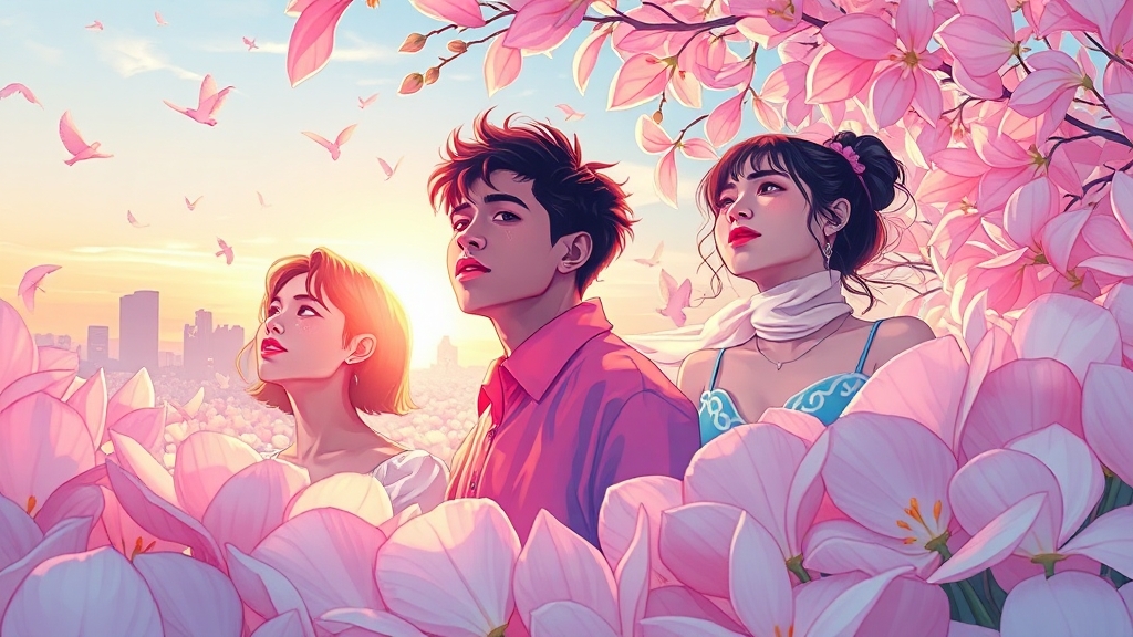 뉴진스 보컬 분석 (illustration 스타일)
