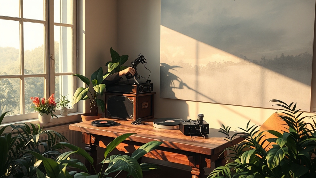 뉴진스 음악 프로듀싱 (realistic 스타일)